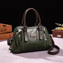Silke | Ledertasche in Grün
