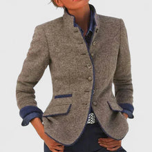 Helena | Damen Elegante Strickjacke für Büro in Karamell