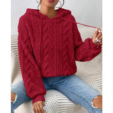 Laura | Damen eleganter Pullover für den Alltag in Rot