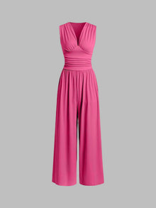 Mia | Damen elegantes Herbstkleid für Freizeit und Abende in Rosarot