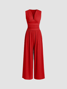 Mia | Damen elegantes Herbstkleid für Freizeit und Abende in Rot