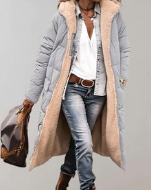 Luisa | Damen Gesteppte Pufferjacke für den Herbst in Grau