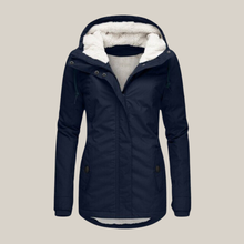 Marie | Damen Herbst-Jacke mit warmer Fütterung in Blau