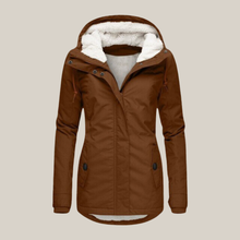 Marie | Damen Herbst-Jacke mit warmer Fütterung in Braun