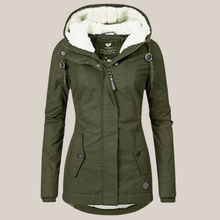 Marie | Damen Herbst-Jacke mit warmer Fütterung in Grün