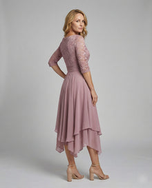 Isabella | Damen Herbstkleid für Hochzeitsgäste in Rosa