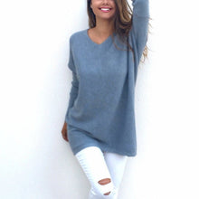Sophia | Damen Klassischer Kaschmir Pullover für jeden Anlass in Hellblau