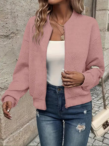 Fiona | Damen Leichte Jacke für den Herbst in Rosa