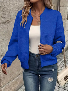 Fiona | Damen Leichte Jacke im Casual-Stil für Sommer in Blau