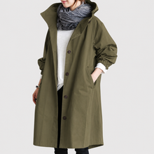 Maja | Damen Leichte Wasserdichte Jacke für Herbst in Armeegrün