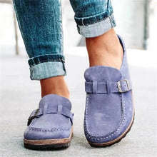 Mila | Damen Loafer elegant für den Frühling in Lila