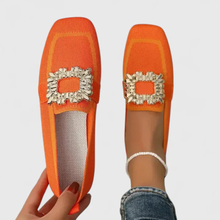 Isabella | Damen Loafer im klassischen Stil in Orange