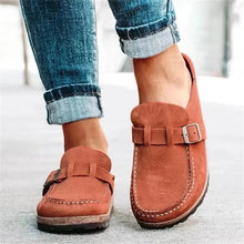 Ella | Damen Loafer klassisch für den Frühling in Orange