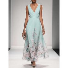 Ella | Damen Maxikleid für Hochzeitsgäste im Sommer in Hellgrün