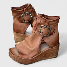 Ida | Damen Stiefel im klassischen Stil für Herbst in Braun