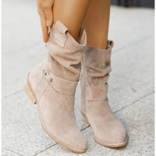 Laura | Damen Stiefeletten für herbstliche Outfits in Beige