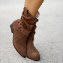Laura | Damen Stiefeletten für herbstliche Outfits in Dunkelbraun