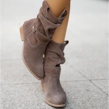 Laura | Damen Stiefeletten für herbstliche Outfits in Dunkelgrau