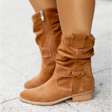 Laura | Damen Stiefeletten für herbstliche Outfits in Gelbbraun