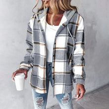 Luisa | Damen Warme Elegante Jacke für Herbst in Grau