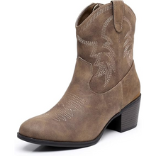 Marie | Damen Western Stiefel in Kamel