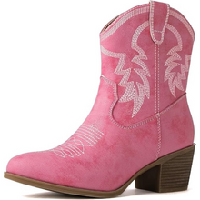 Marie | Damen Western Stiefel in Rosa