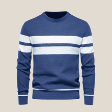 Damien™ - Eleganter Herrenpullover in Bleu