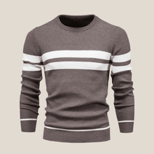Damien™ - Eleganter Herrenpullover in Marron foncé