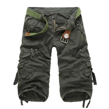 Dani | Herren Cargo Shorts mit Gürtel Sommer – Cargo Shorts Gürtel Herren 2026 in Olivgrün