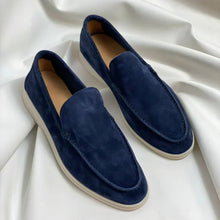 Leon | Eleganter Herren-Loafer in Marineblau