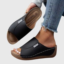Mila – Stilvolle orthopädische Sandalen für Damen in Schwarz