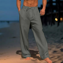 Caleb | Lockere Strandhose in Grau