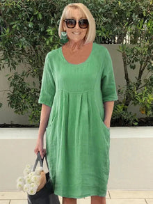 Deborah™ - Schickes Sommerkleid in Grün