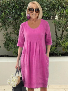 Deborah™ - Schickes Sommerkleid in Rosa