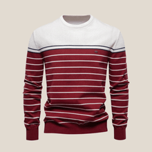Denis™ - Eleganter Herrenpullover in Blanc