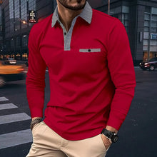 Lars – Elegantes Herrenpolo in Rot