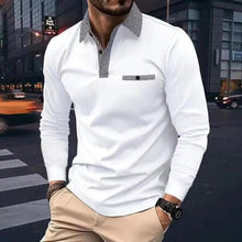Lars – Elegantes Herrenpolo in Weiß