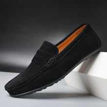 Sommerfeld | Premium Wildleder-Loafer für Herren (1 Kaufen, 1 GRATIS dazu) in Schwarz