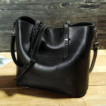 Nicoles Lieblingshandtasche | Vintage Shoulder Handtasche in Schwarz