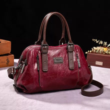 Silke | Ledertasche in Rot