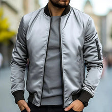 Balboa™ | Herren Leichte Bomberjacke in Dunkelgrau