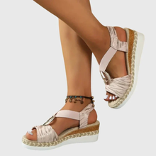 Edda | Damen Sandalen bequem und vielseitig in Rosa 1