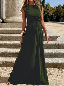 Antonia | Damen Maxikleid für Hochzeitsgäste im eleganten Stil in Grün