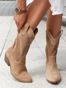 Klara | Elegante Damen Stiefel für jeden Tag in Braun