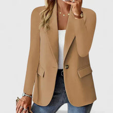 Helena | Elegante Jacke für Beruf und Alltag in Braun