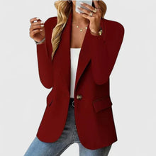 Helena | Elegante Jacke für Beruf und Alltag in Burgund