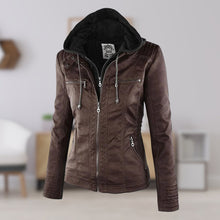 Leni | Elegante Kapuzenjacke für den Alltag in Braun