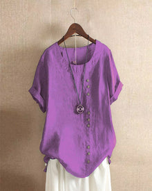 Maja | Elegante Luftige Bluse in Violett