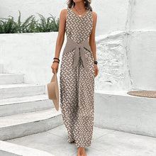 Charlotte | Eleganter Damen Jumpsuit für Sommer in Braun