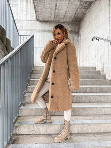 Lea | Eleganter Damen Trenchcoat für vielseitige Anlässe in Beige